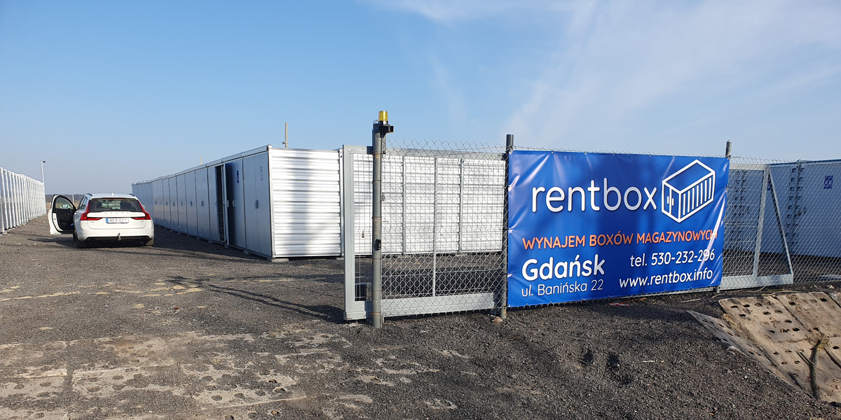 Zdjęcie na okładce dla rentbox.info - Magazyny Samoobsługowe Gdańsk - Self Storage - Wynajem magazynów